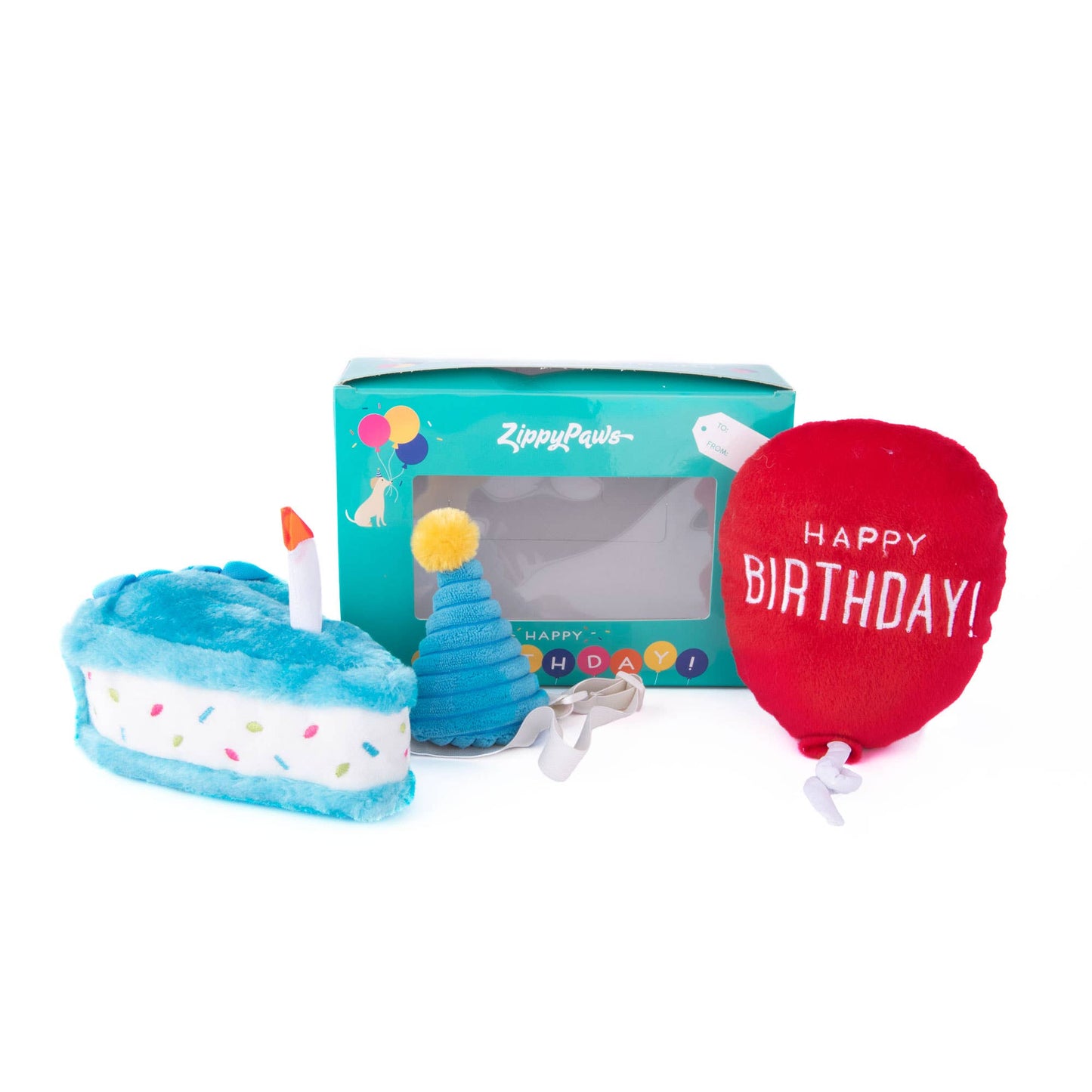 ZippyPaws Birthday Box 3pc