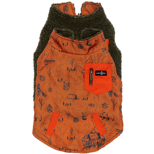 Let's Adventure Reversible Teddy Vest