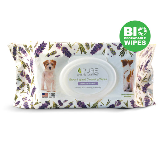 Grooming & Cleansing Wipe-Lavender & Chamomile