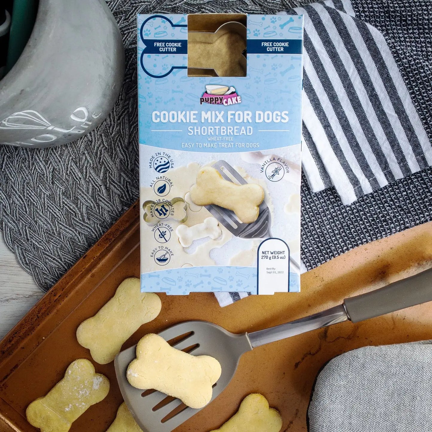 Shortbread Cookie Mix For Dogs