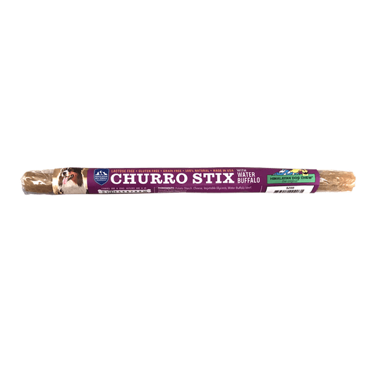 Himalayan Dog Chew Churro 10" Water Buffalo