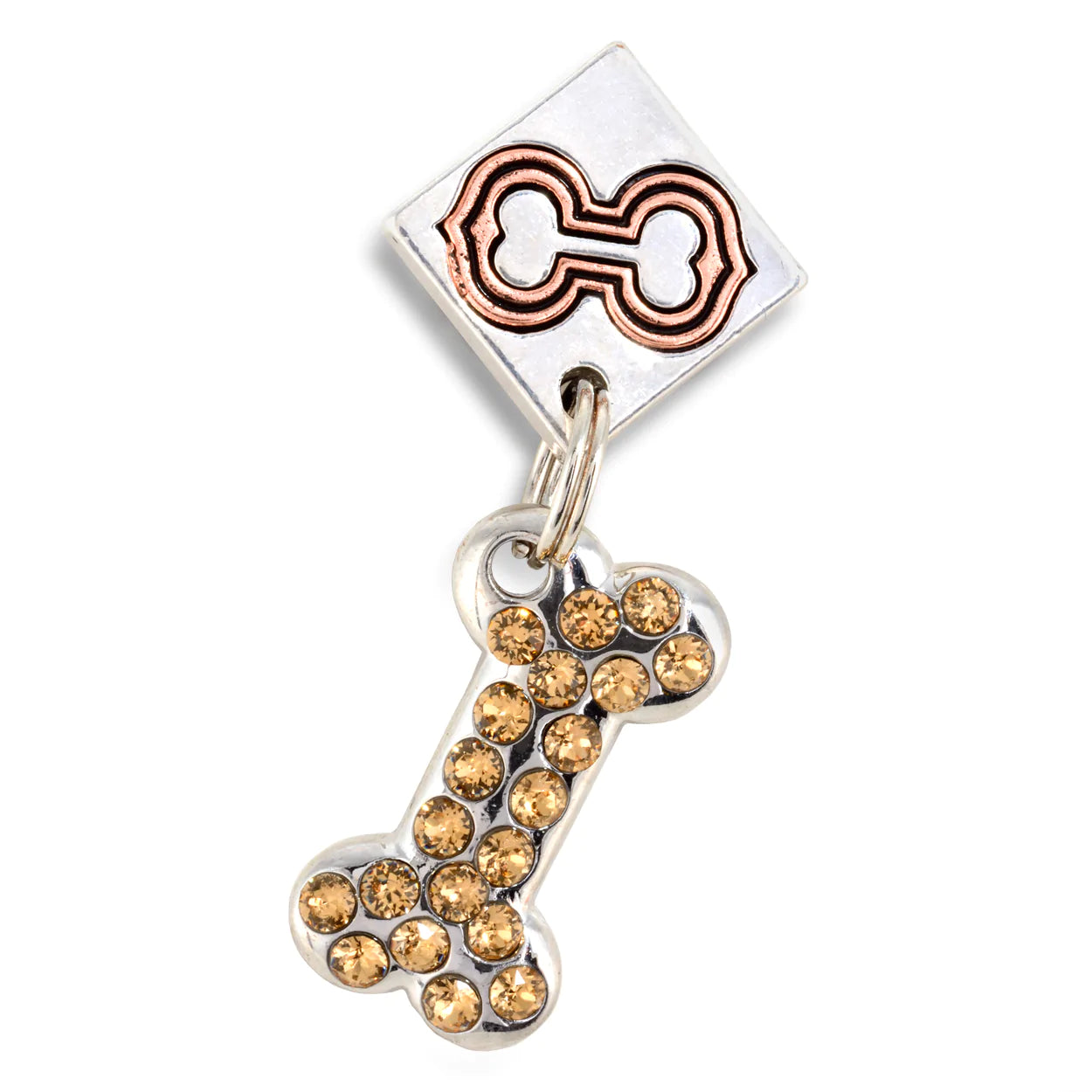 Bling Bone Dangle Charm