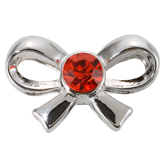 Red Bow Charm