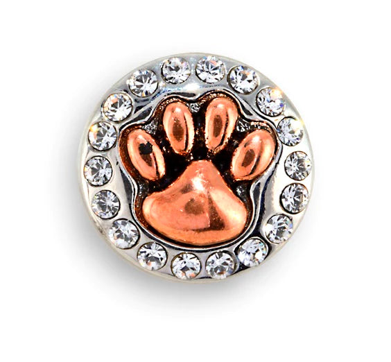 Crystal Paw Charm