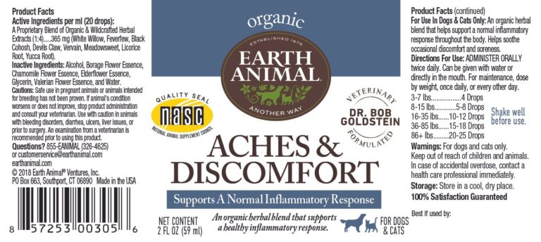 Aches & Discomfort Herbal Remedy - 2oz