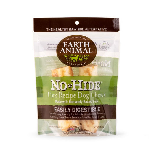 Earth Animal No Hide Pork Chew - 2 Pack