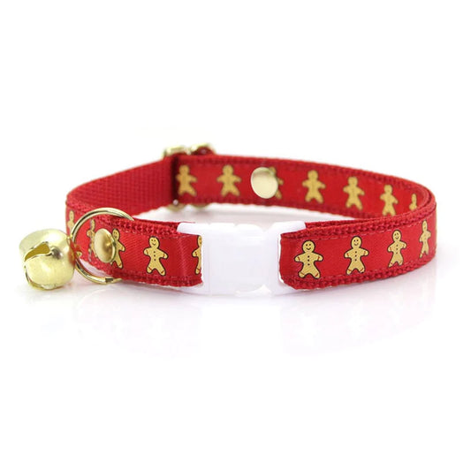 Gingerbread Red Collar