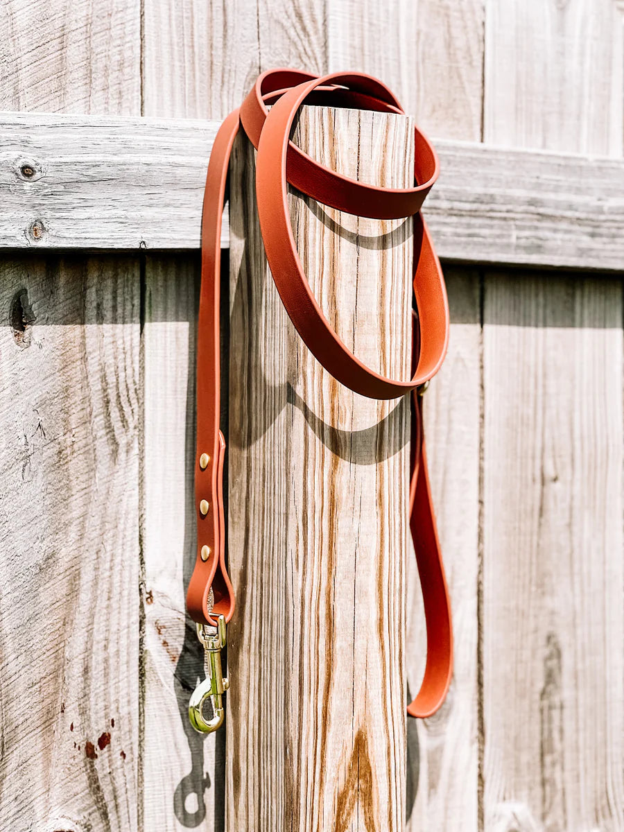 Classic Brown Waterproof Leash