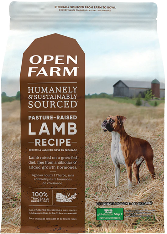 Open Farm Grass Fed Lamb Dog Kibble