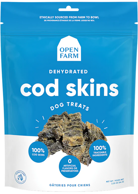 Cod Skin Open Farm Treats-2.25oz