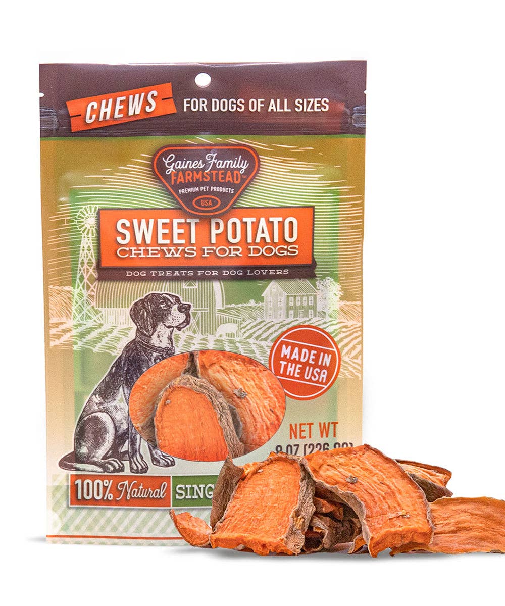 14oz Sweet Potato Chews: 12” x 13” X 7”