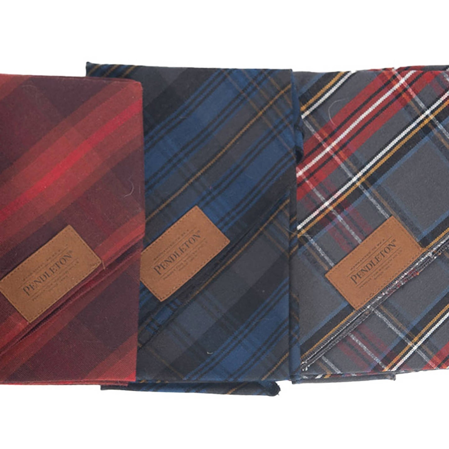 Large Pendleton Plaid Bandana - Pack of 3