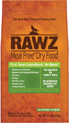 Rawz Chicken & Turkey Dog Kibble