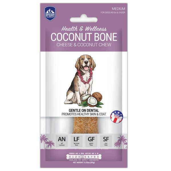 Himalayan Dog Chew Bone Coconut Medium