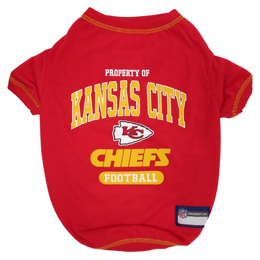 NFL Kansas City Chiefs Pet Tee Shirt