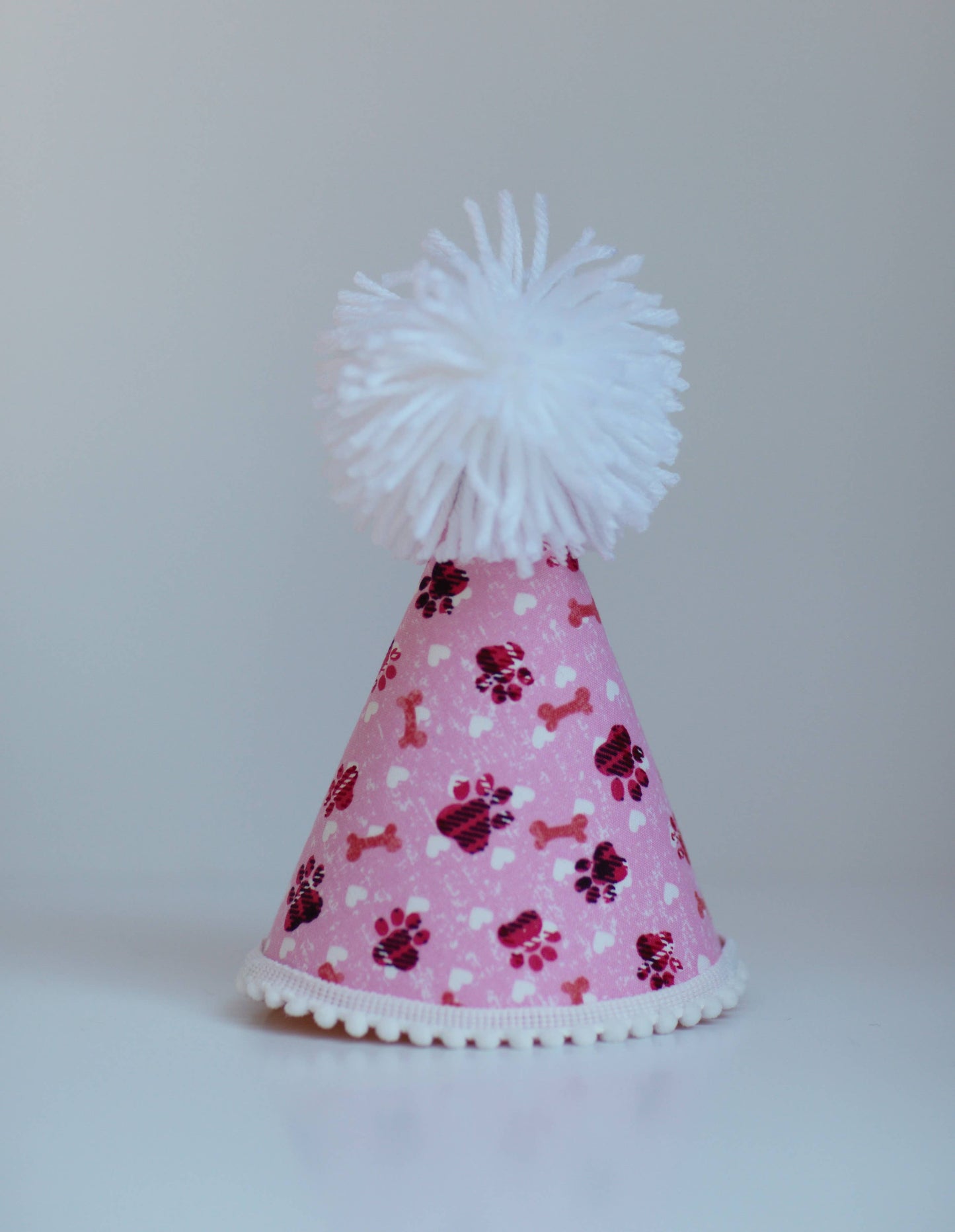 Pink Paws Party Hat